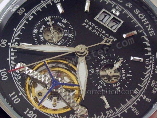 A. Lange & Sohne Langematik Perpetual Replica orologio Tourbillo