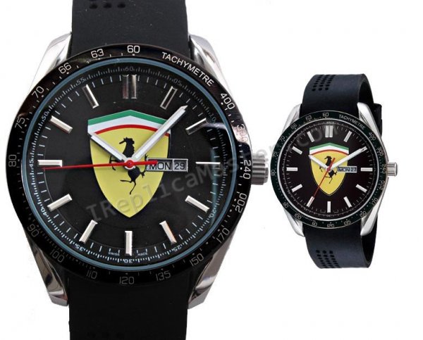 フェラーリDay日付のレプリカ時計