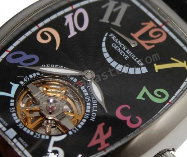 フランクミュラーカサブランカパワーリザーブトゥールビヨンレプリカ時計
