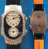 パテックは、2つのタイムゾーンのダイヤモンドのレプリカの時計フィリップ パテックは、2つのタイムゾーンのダイヤモンドのレプリカの時計フィリップ