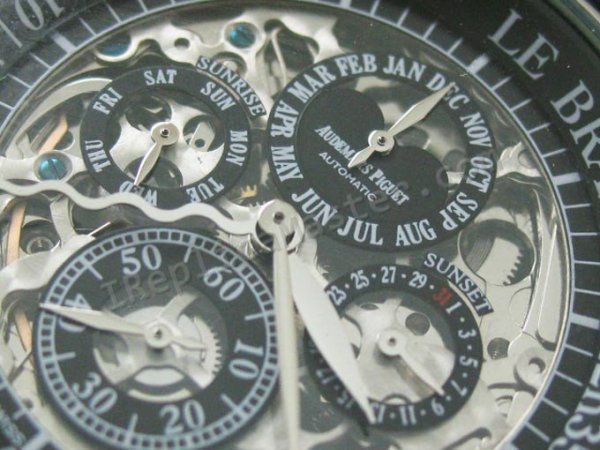 オーデマピゲのジュールオーデマSceletonのトゥールビヨンDatographレプリカ時計