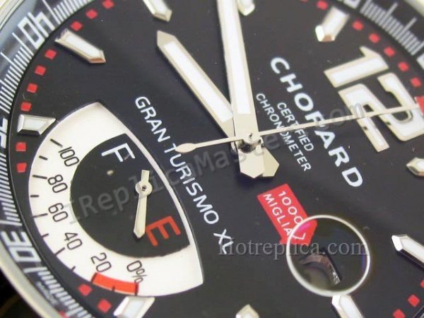 ショパールミレミリアMilgiaグランツーリスモ契約パワーリザーブのレプリカ時計