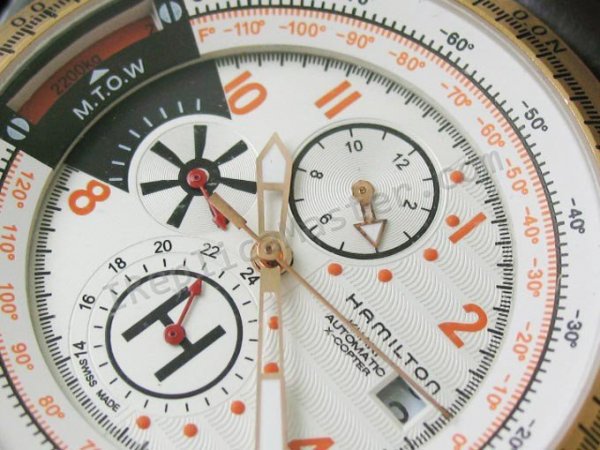 ハミルトンカーキ航空X線ヘリコプターレプリカ時計