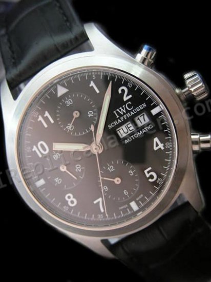 IWC Chronograph Flieger Suíço Réplica Relógio