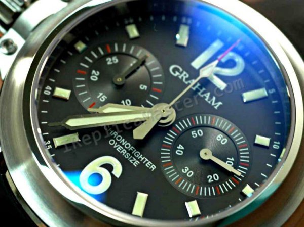 Graham Oversize Chronofighter Suíço Réplica Relógio