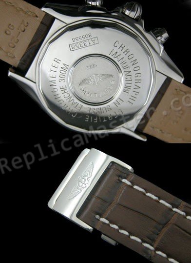 Breitling Cronógrafo Evolution Chronomat Suíço Réplica Relógio