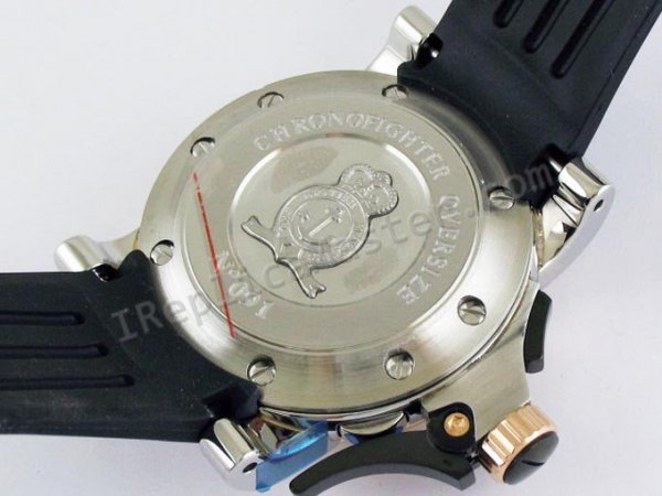 Грэм негабаритных Chronofighter классические часы Реплика Хроног